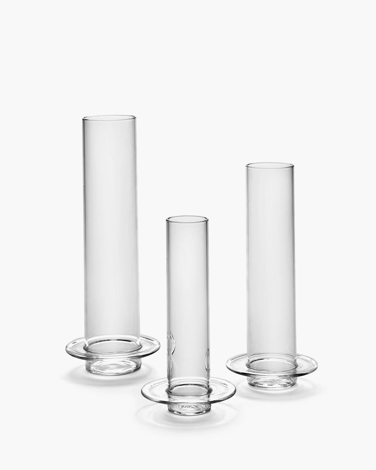 Serax Glass Towers S váza čirá skleněná