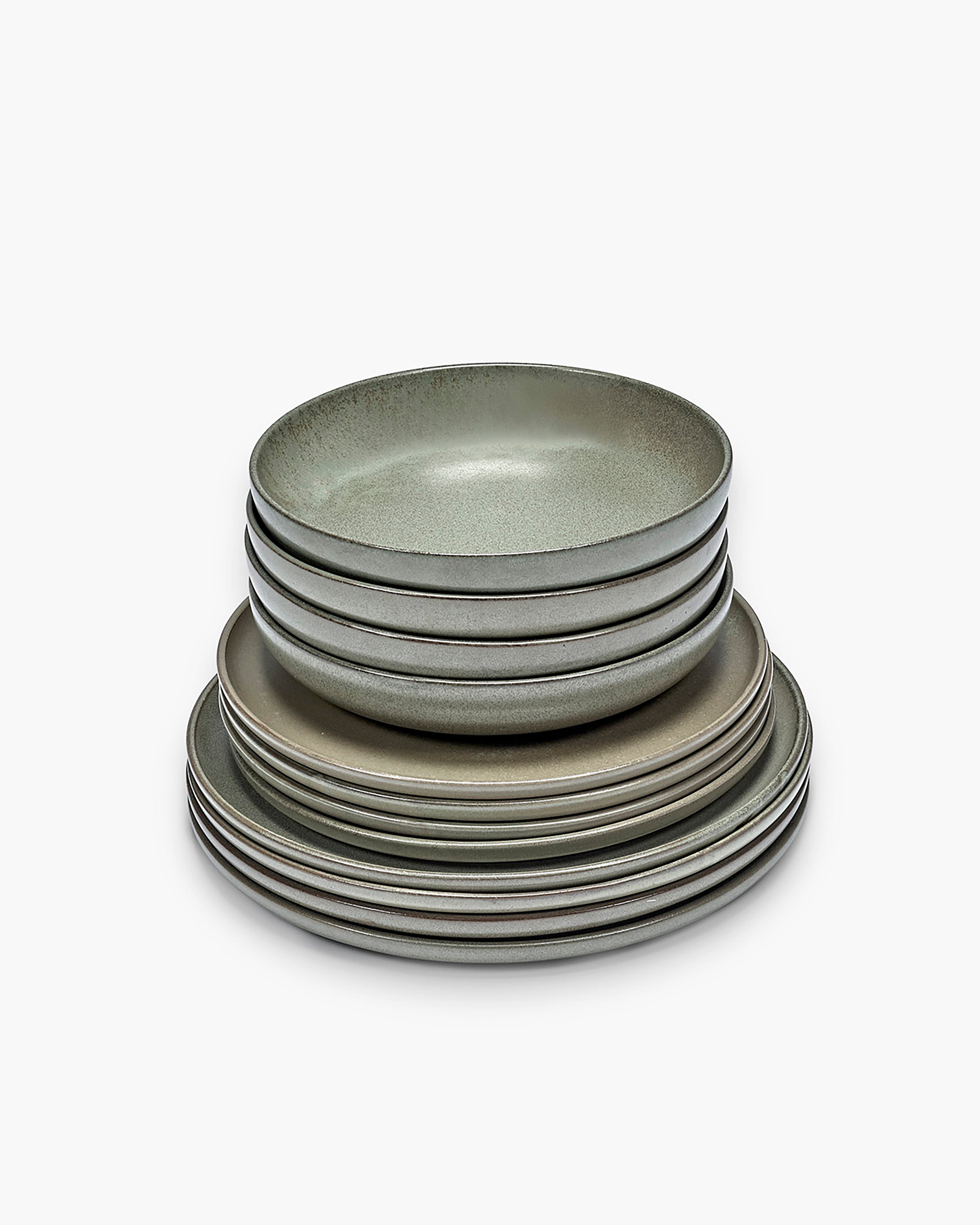 Serax Surface jídelní sada 12 ks camo green