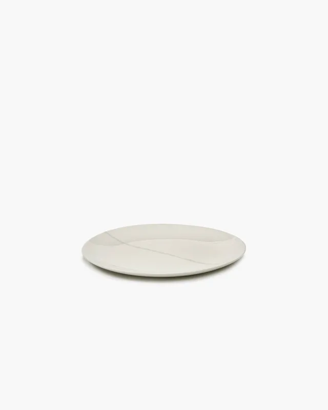Serax Zuma Salt startovací talíř bílý porcelán