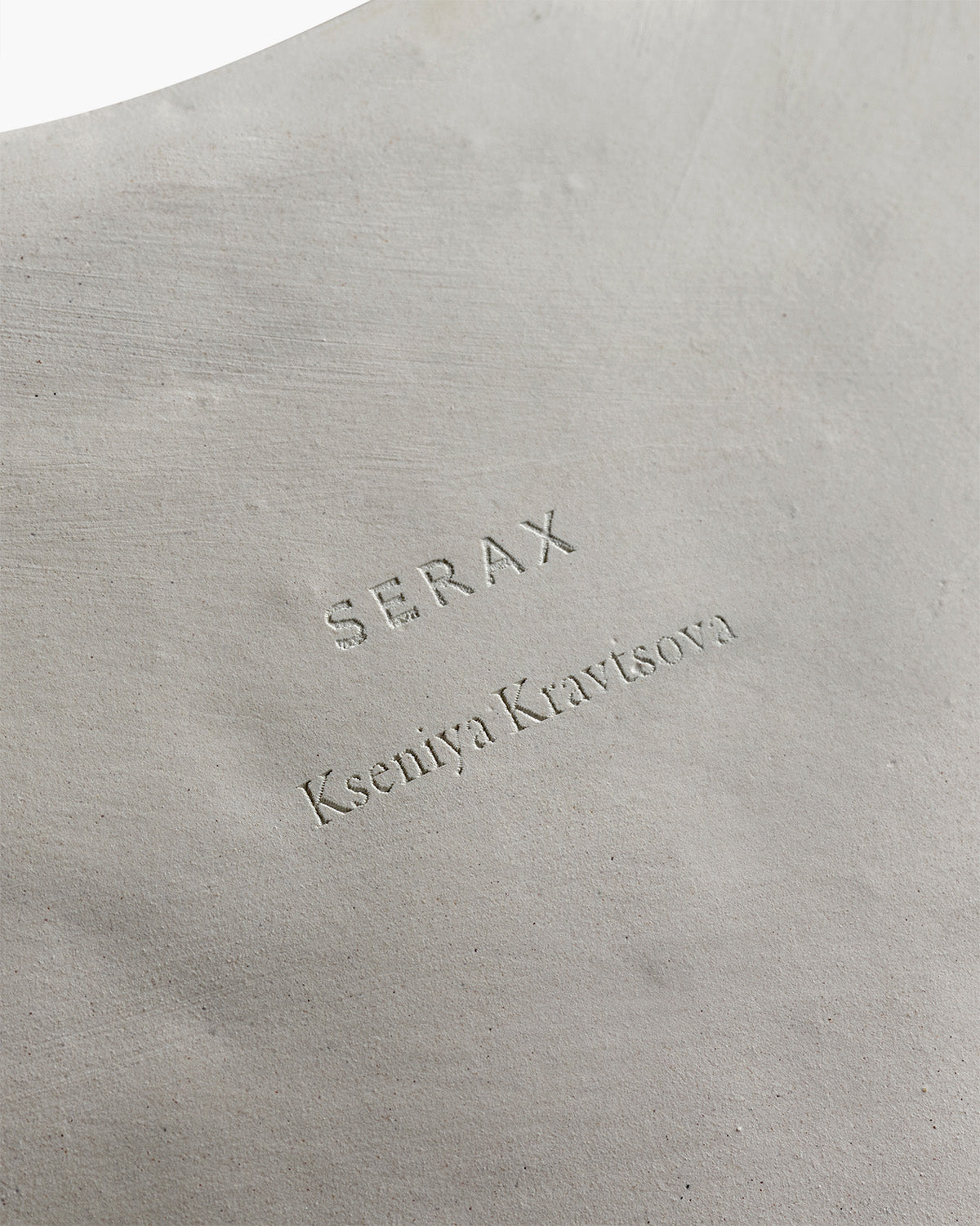 Serax Harna nástěnná lampa béžová keramika
