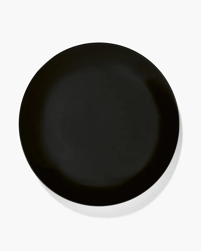 Serax Dé jídelní talíř porcelán černý