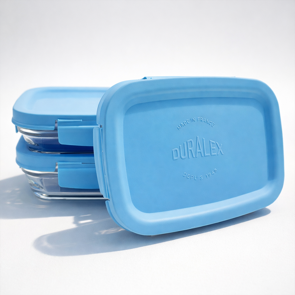 Duralex Freshbox dóza 0,8 l modré víčko těsnící