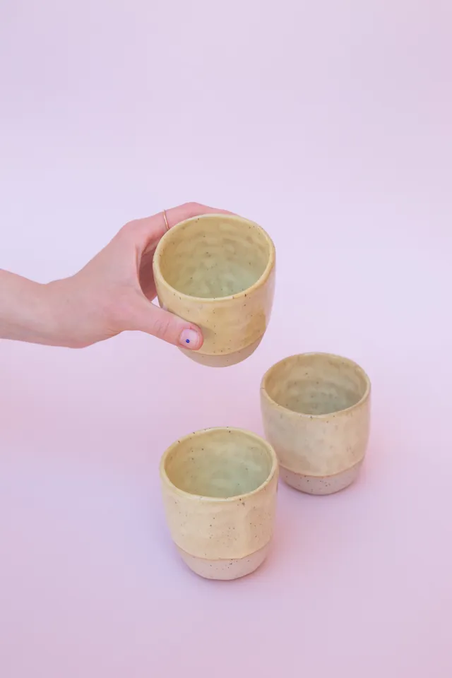Engoba Máslo hrníček 215 ml ruční keramika