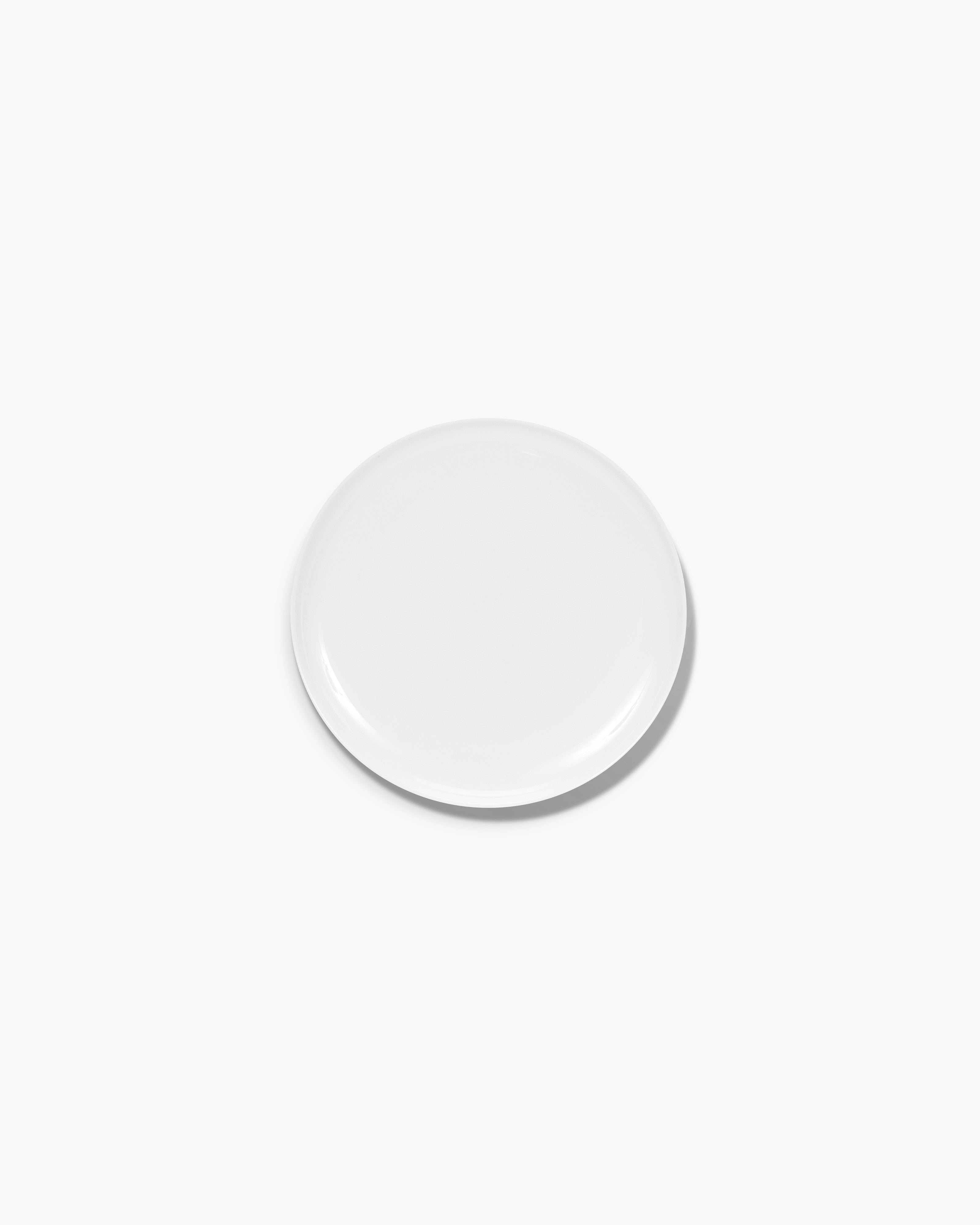 Serax Base talíř dezertní nízký bílý kostní porcelán