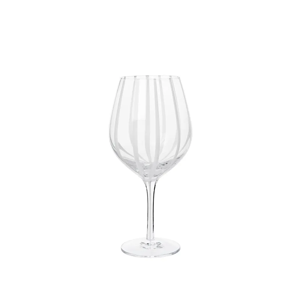 Broste Copenhagen Stripe sklenice na červené víno