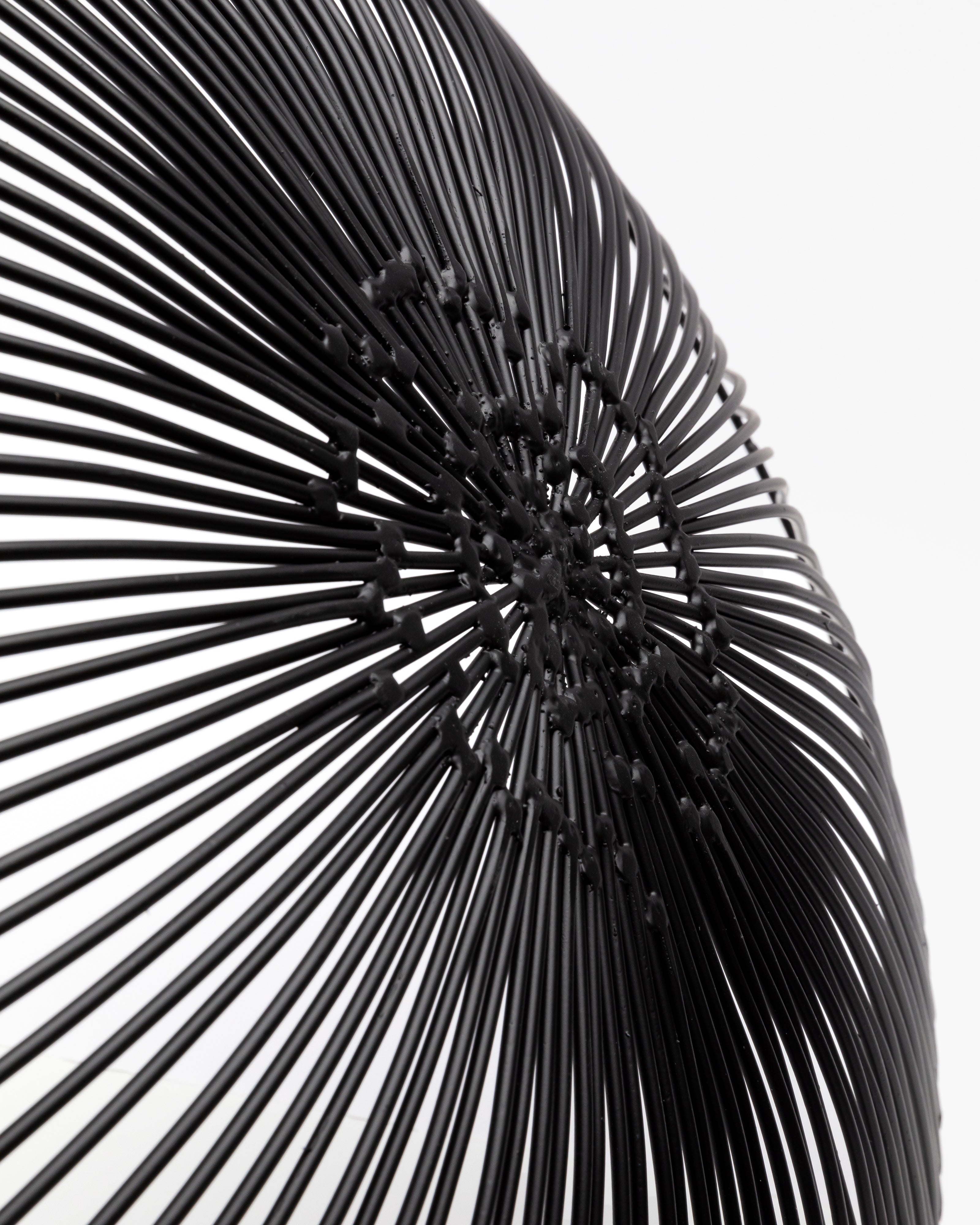 Serax Edo Metal Sculptures kovová mísa černá železo