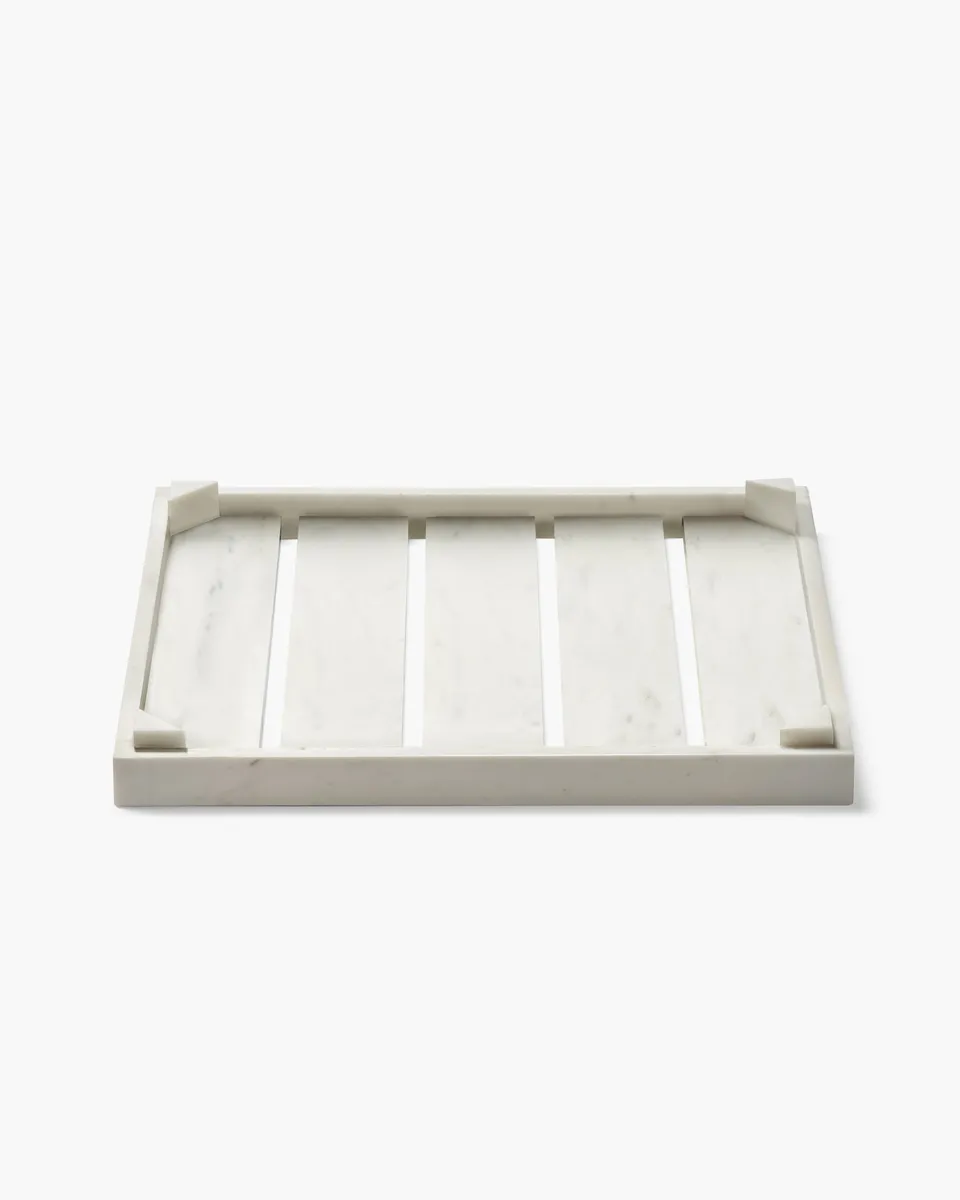 Serax Marbilouse Tray M podnos bílý