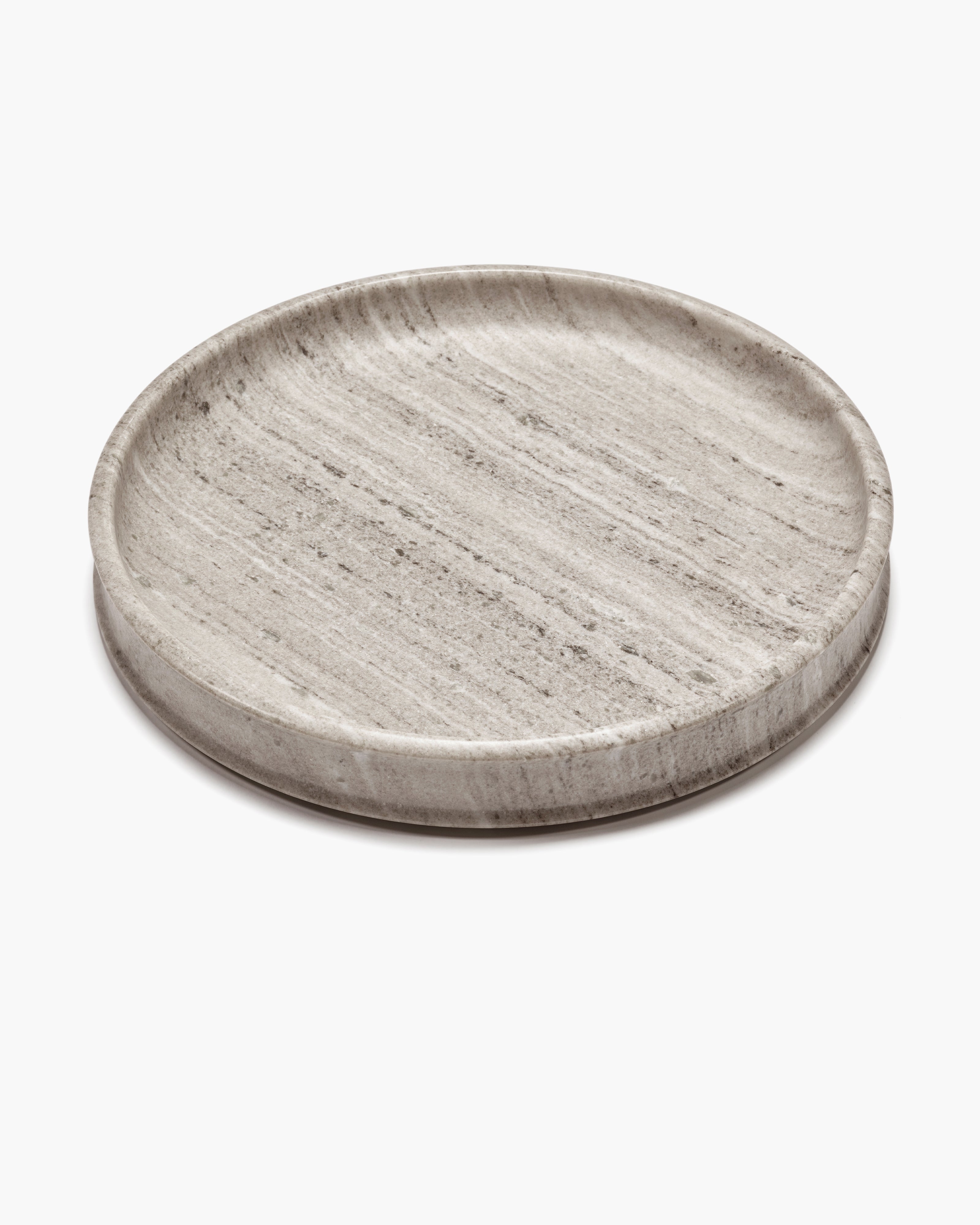 Serax Dune Tray M béžový mramorový podnos