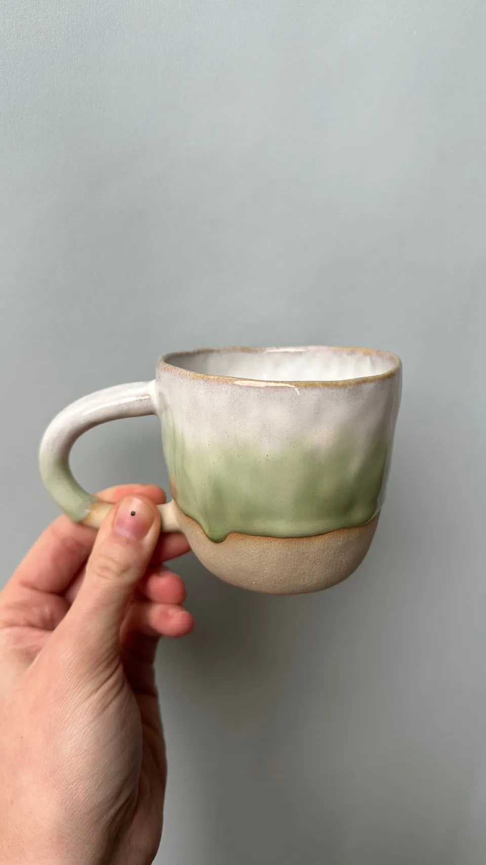 Engoba Matcha Latté hrnek 250 ml zelenkavý 1 ks