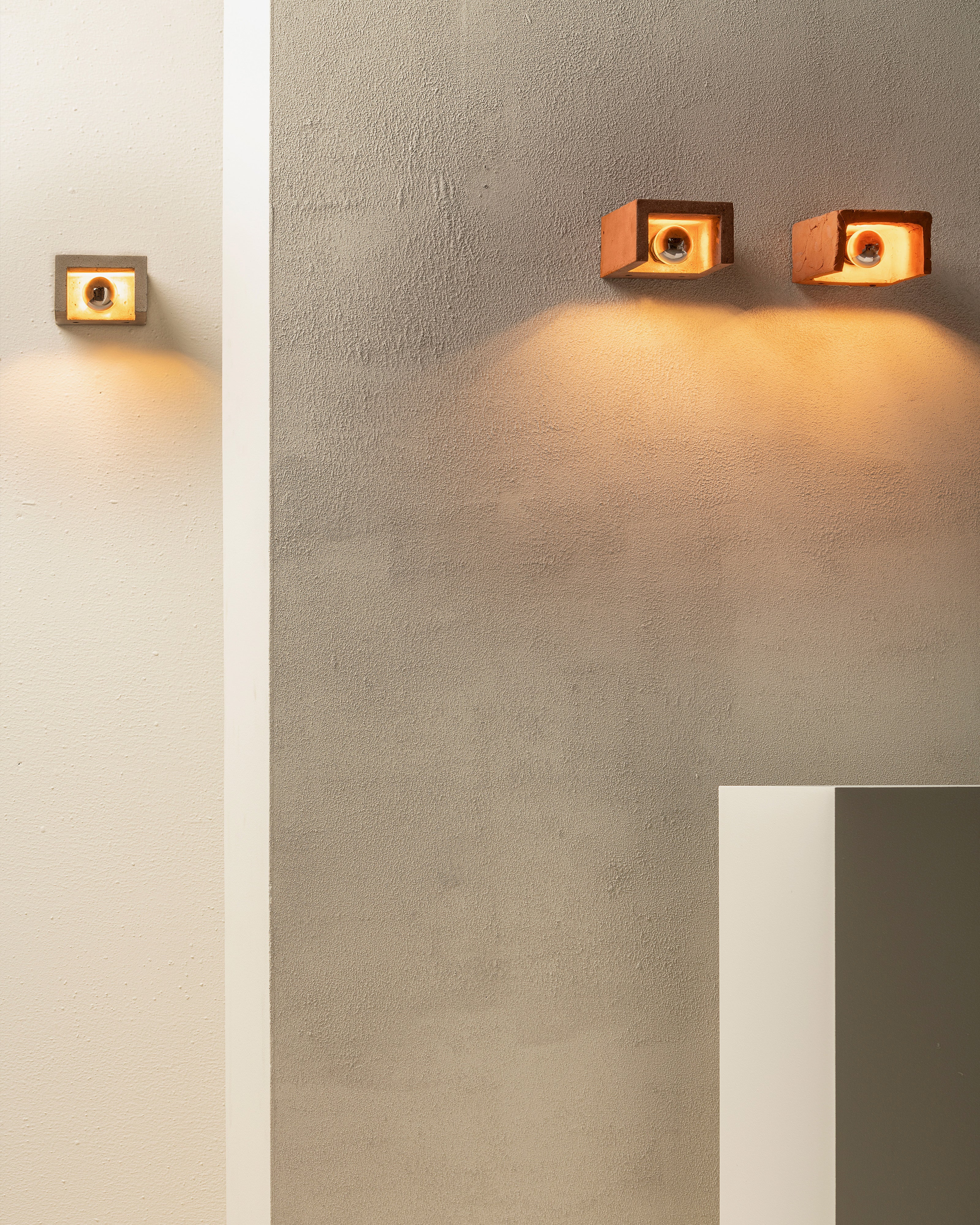 Serax Primary Shape °2 nástěnná lampa terracotta interiérová