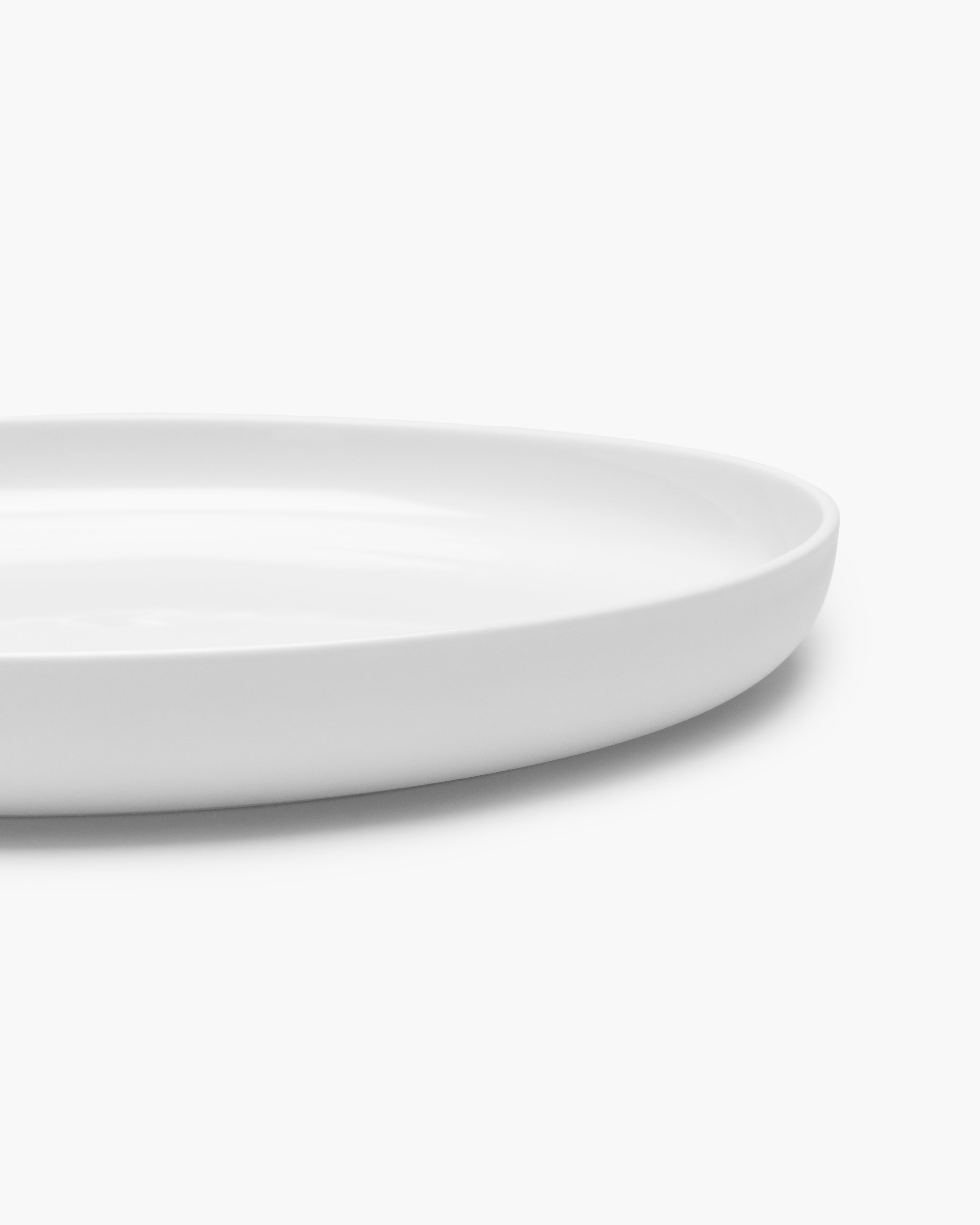 Serax Base hluboký talíř bílý porcelán