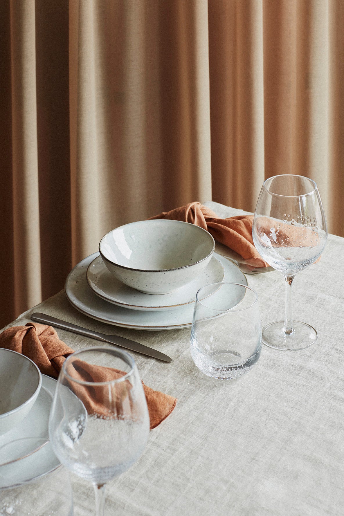 Broste Copenhagen Nordic Sand Dinner Set for Four sada 16 dílů
