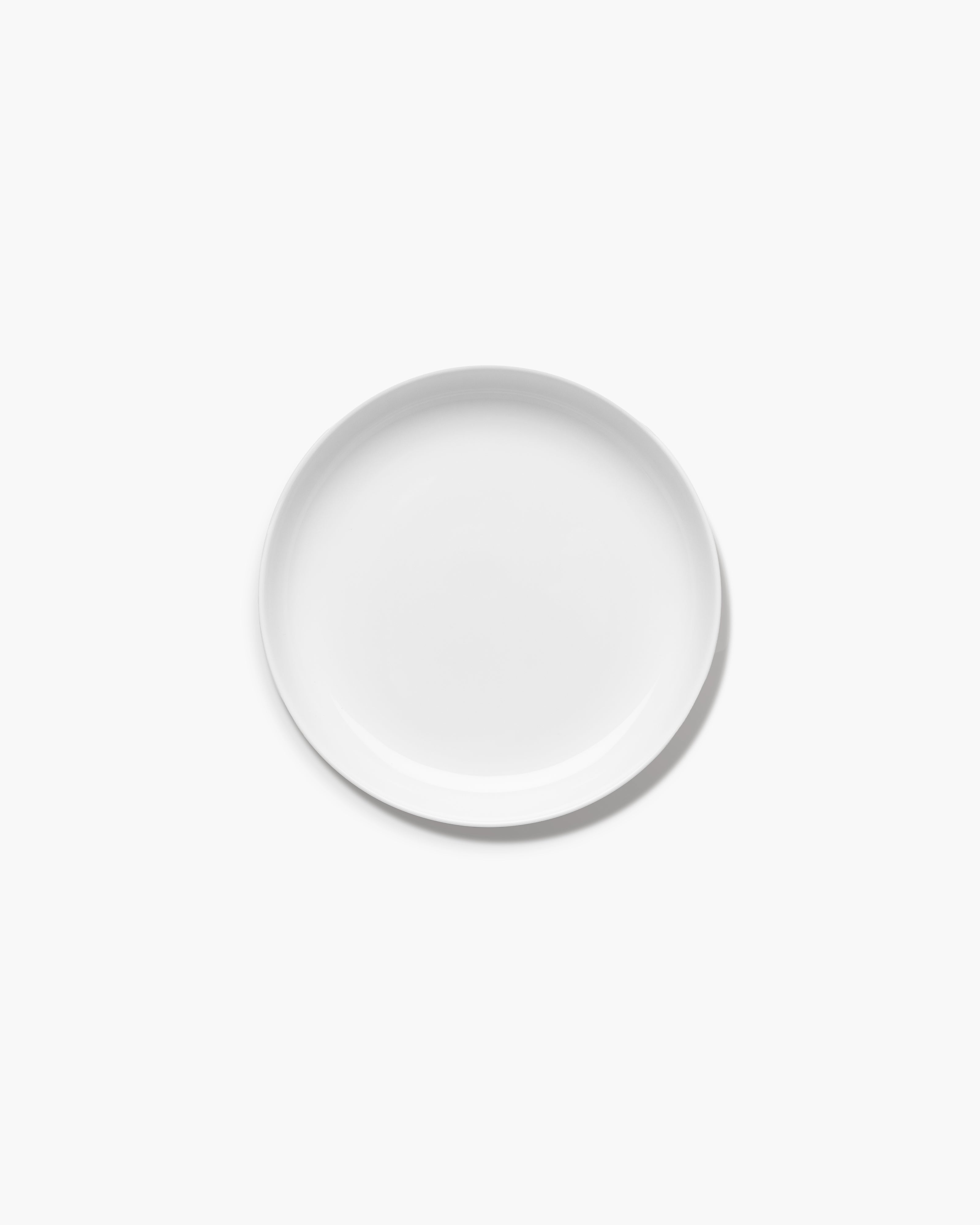 Serax Base snídaňový talíř vysoký bílý porcelán