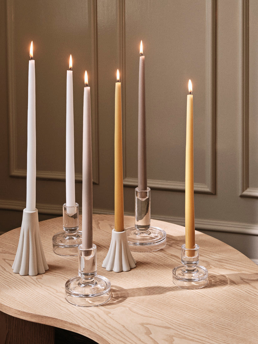 Broste Copenhagen Heli Candle Holder svícen skleněný