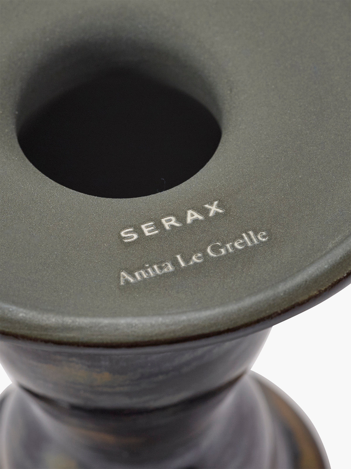Serax Terres de Rêves svícen tmavě modrý