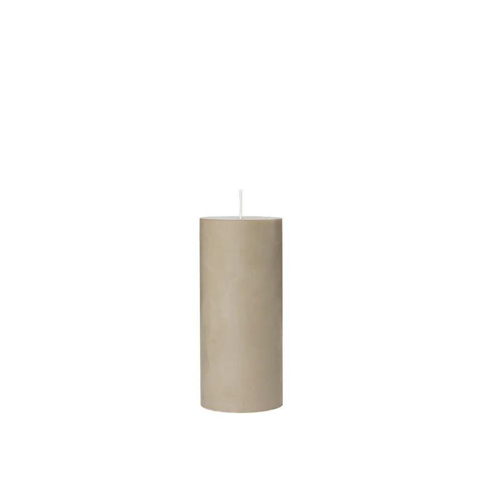 Broste Copenhagen Eco svíčka sloupová přírodní