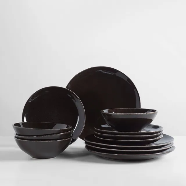 Broste Copenhagen Nordic Coal jídelní sada pro 4