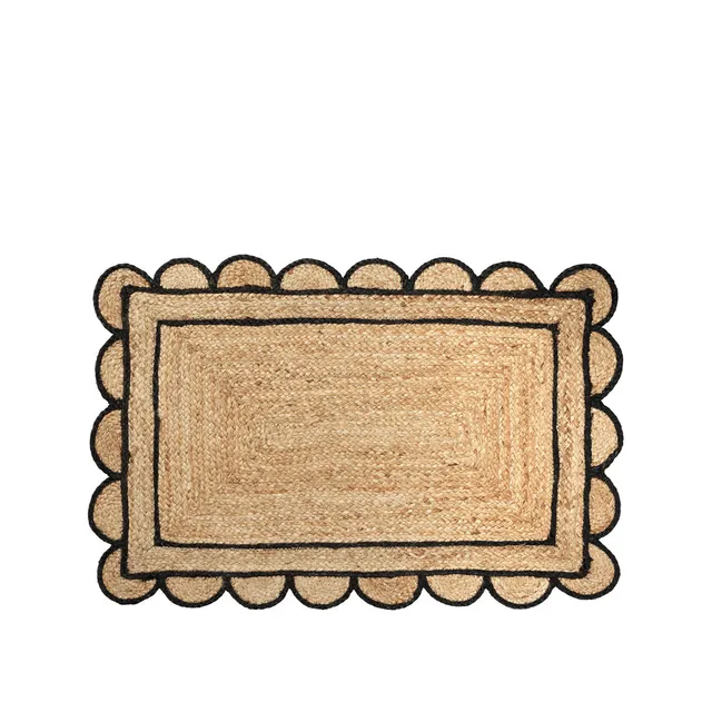 Broste Copenhagen Scallop rohožka vroubkovaná