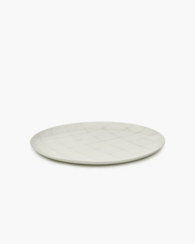 Serax Zuma Salt servírovací talíř bílý porcelán