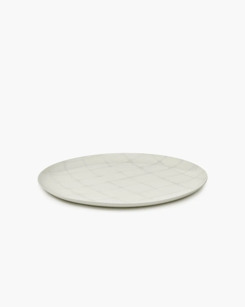 Serax Zuma Salt servírovací talíř bílý porcelán