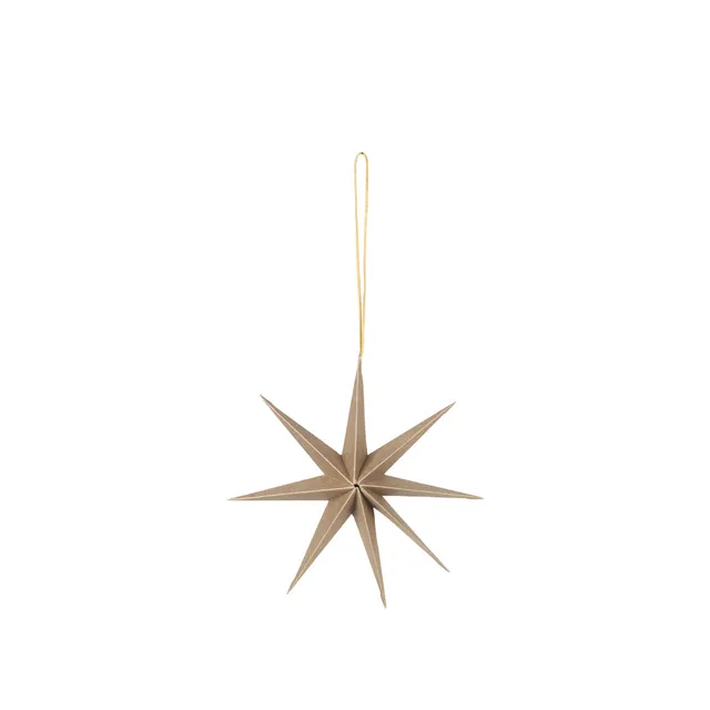 Broste Copenhagen Star Ornament S závěsná ozdoba hvězda