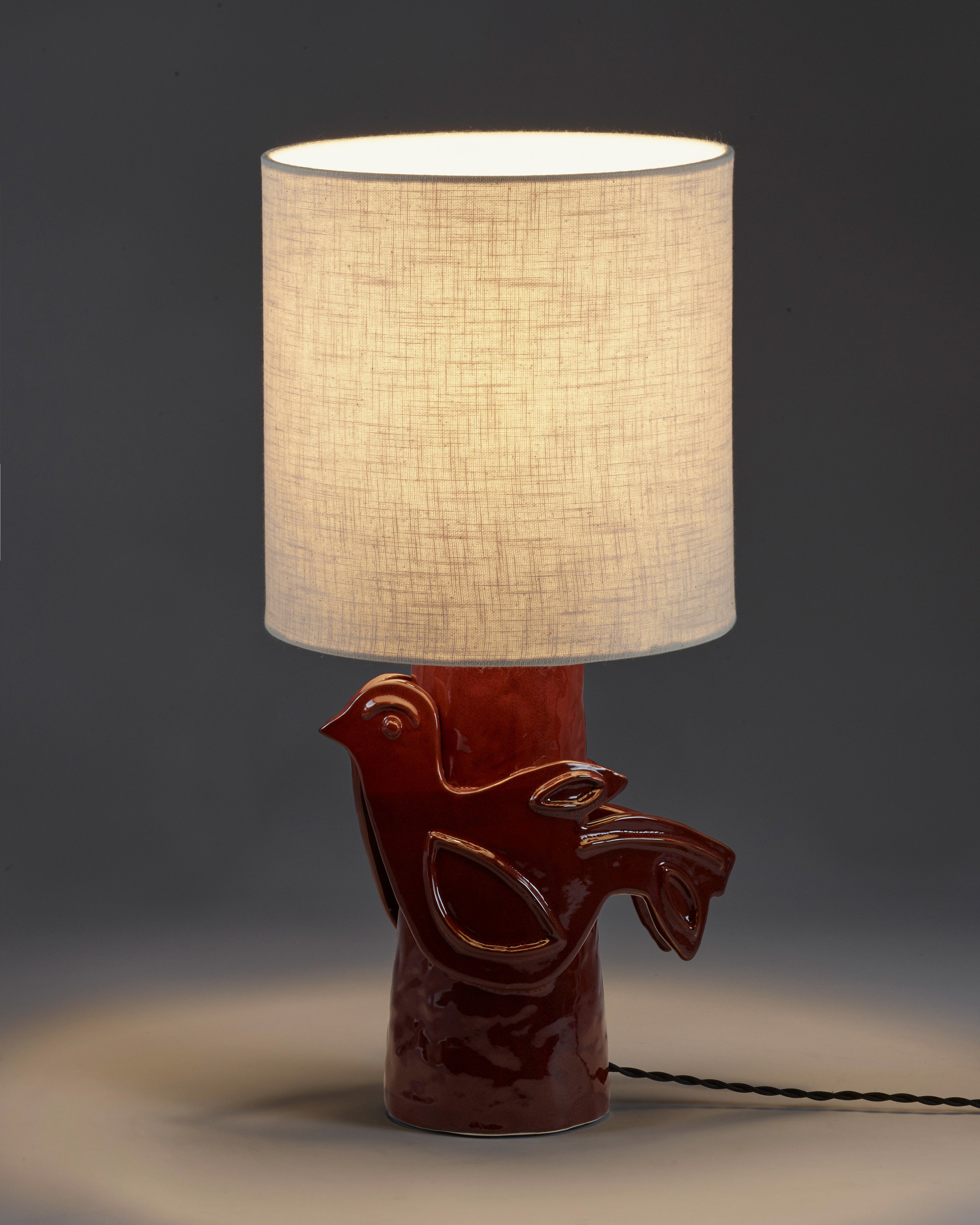 Serax Paloma stolní lampa červená béžová