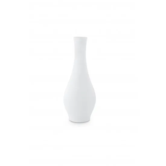 Augarten Cibulová váza 26 cm bílá porcelán