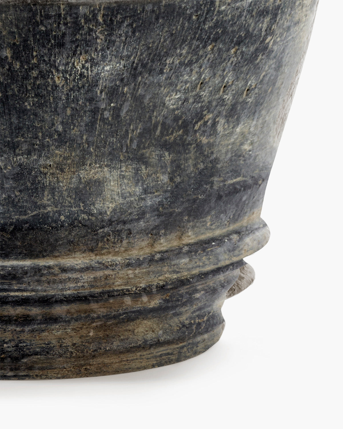 Serax Mesa Planter 01 květináč L černý glazura
