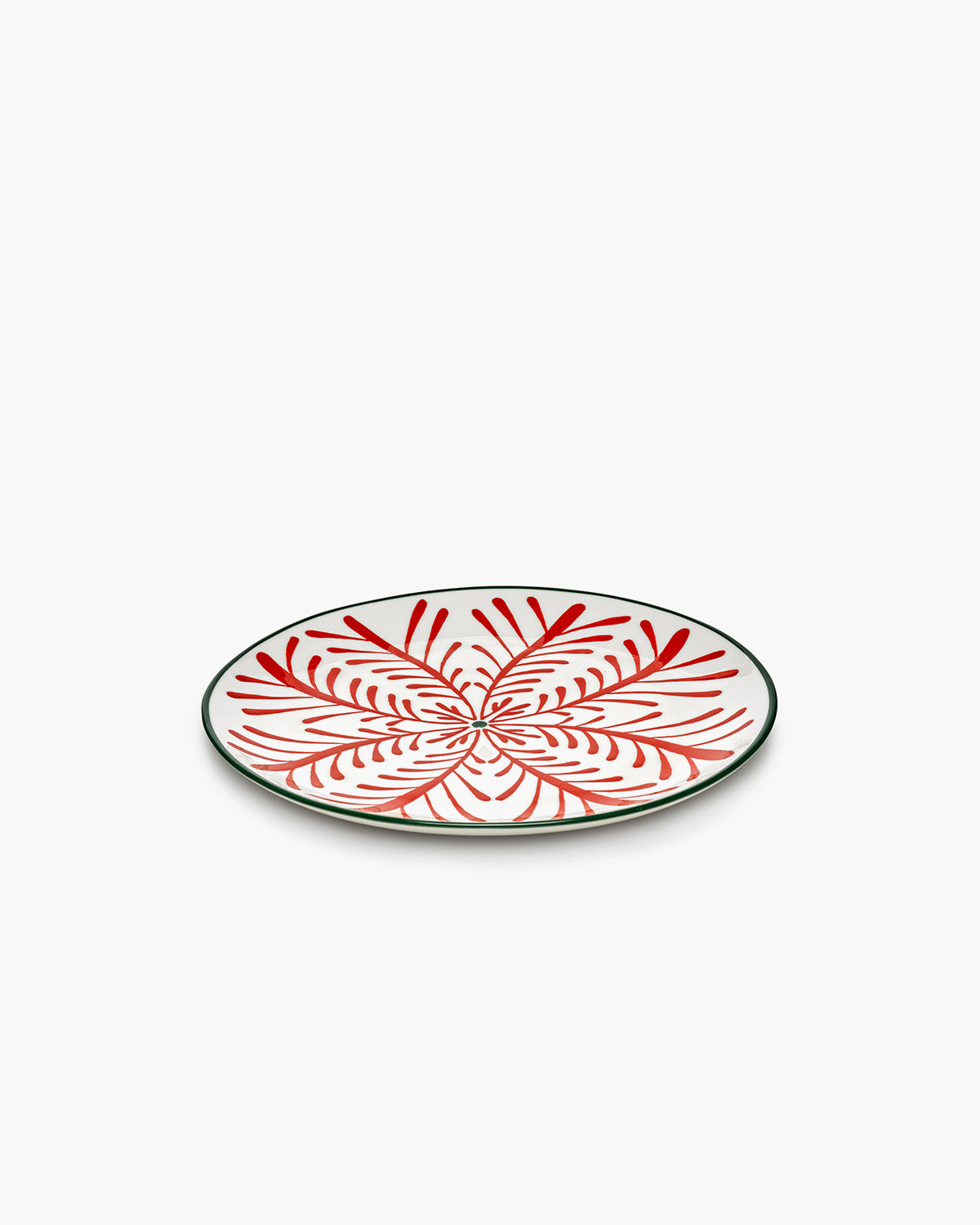Serax Bazaar Dinner plate talíř červeno-zelený 4 ks