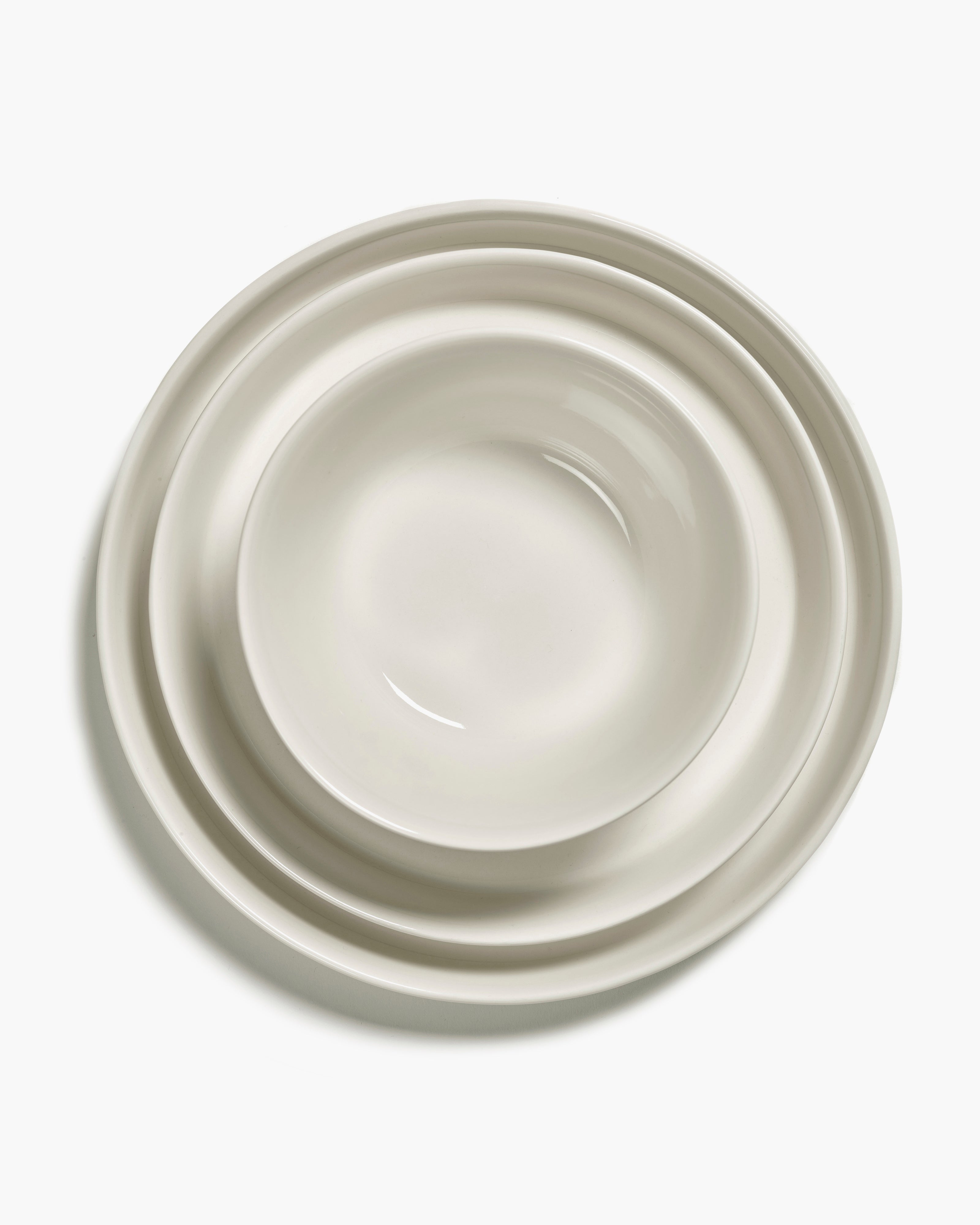 Serax Cena hluboký talíř M slonová kost porcelán