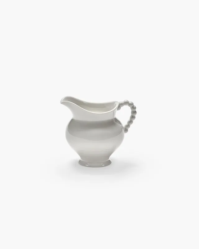 Serax Perle Fine mléčenka bílá porcelán