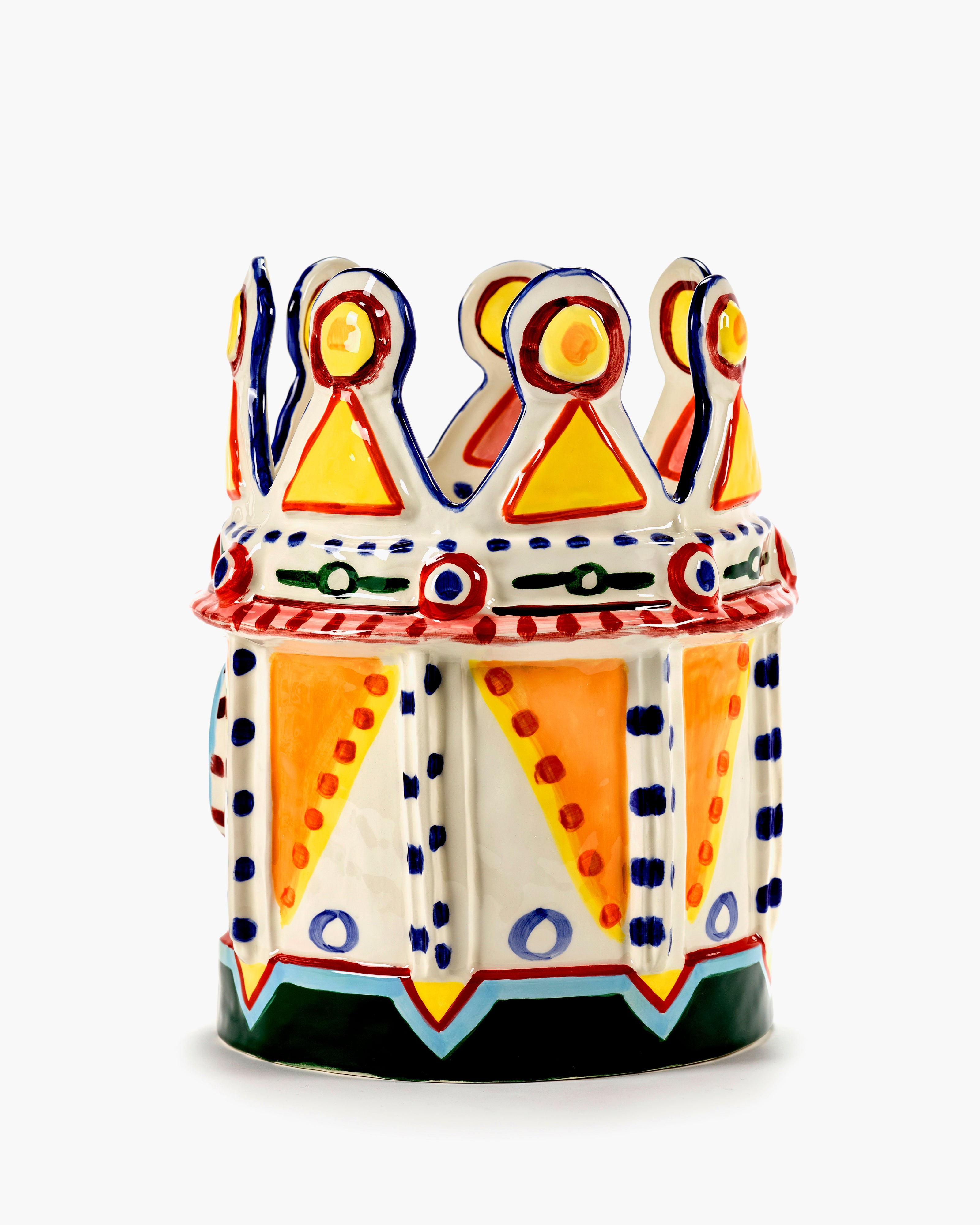Serax Sicily Vase 02 váza mix ručně malovaná