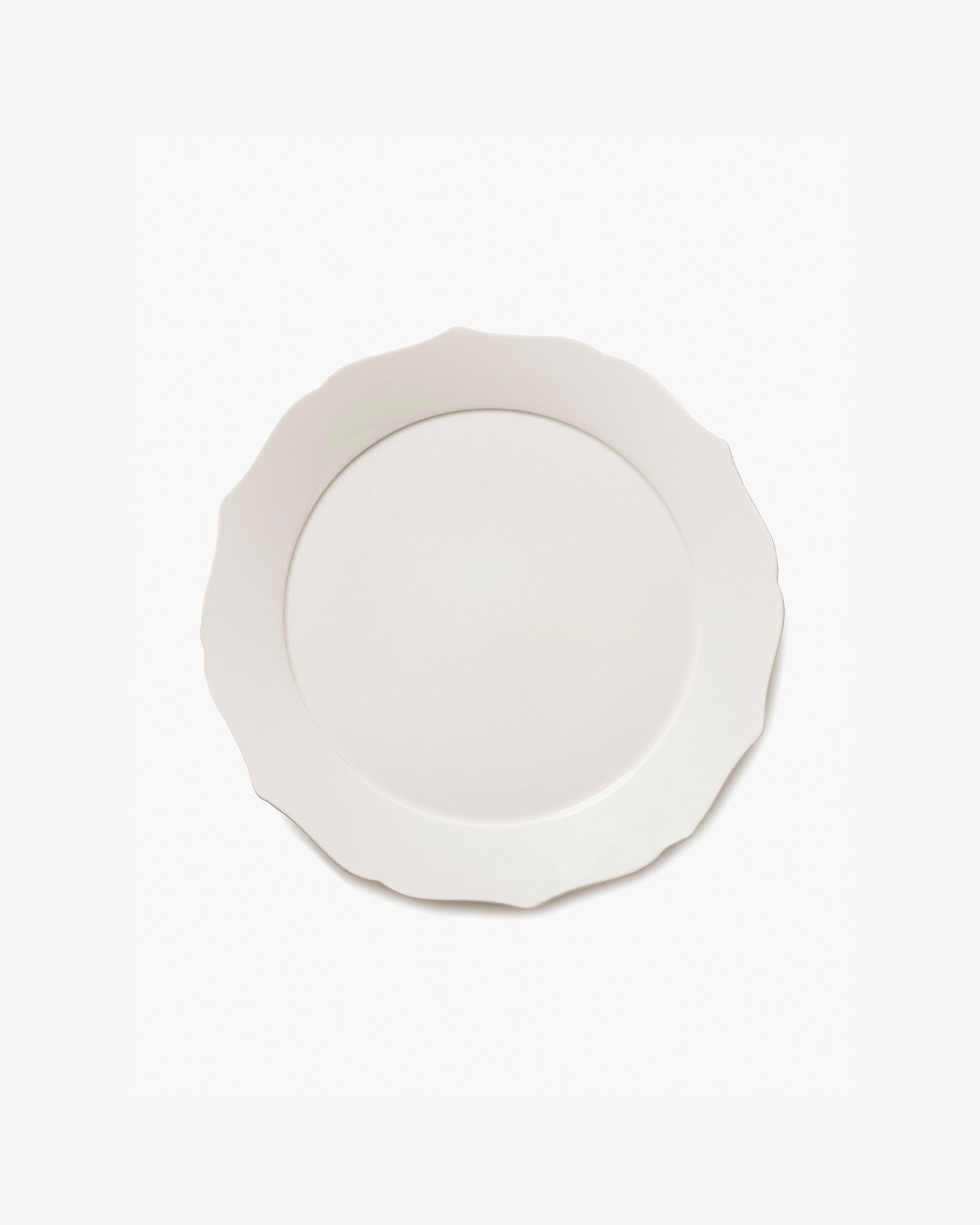Serax Silhouette jídelní talíř bílý porcelán