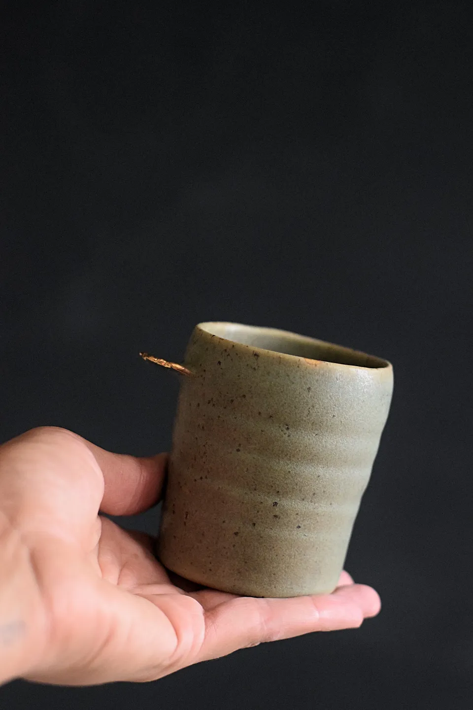 Terra Ceramics Prague ENYA Moss Green espresso šálek 150 ml #2