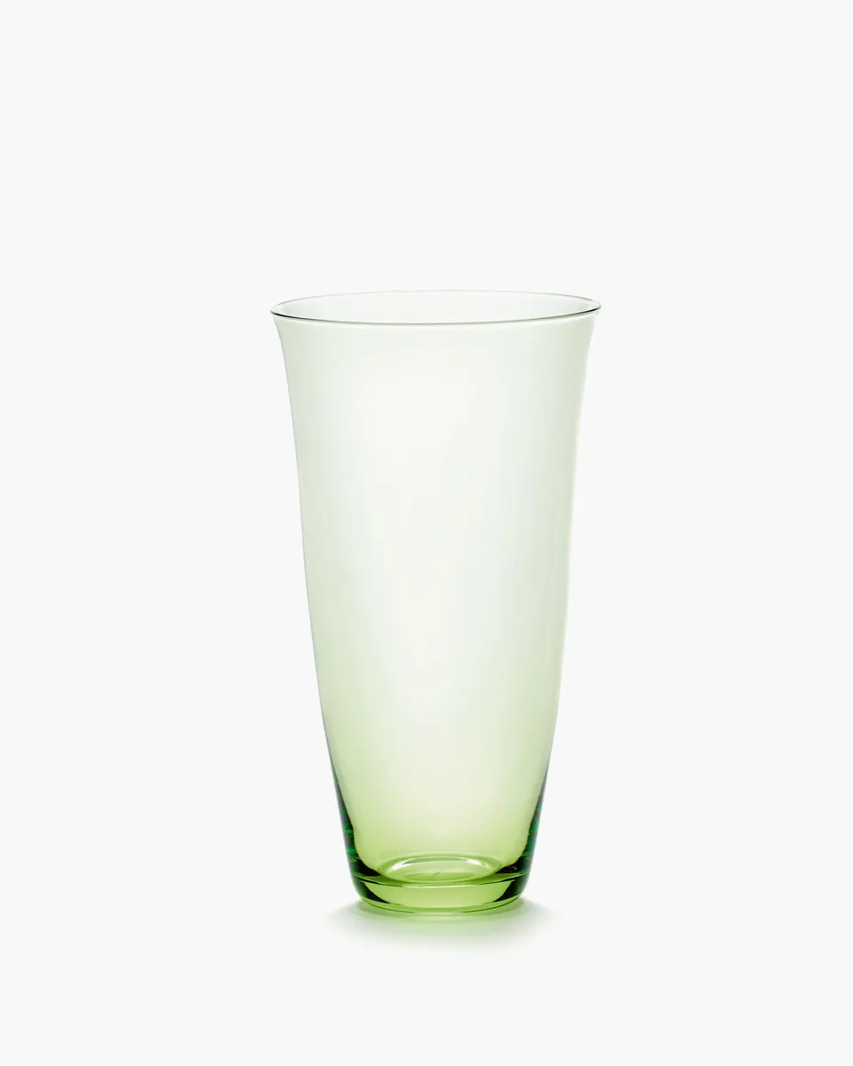 Serax Frances univerzální sklenice 30 cl zelená olovnatý křišťál