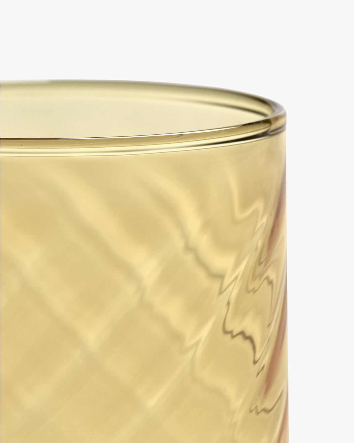 Serax Nabucho sklenice Tumbler 03 žlutá reliéfní