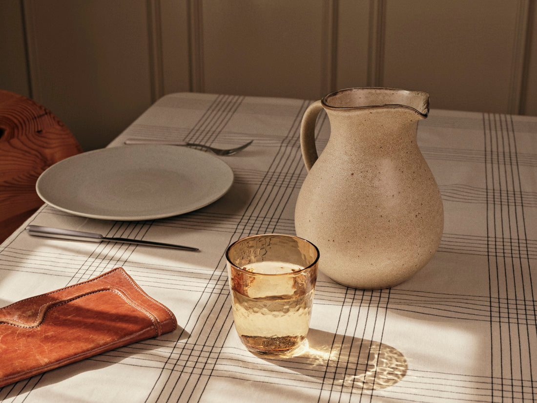 Broste Copenhagen Hammered sklenice tepané sklo