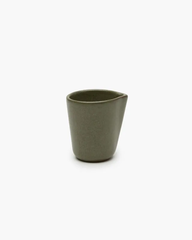 Serax Surface mléčenka S zelená camogreen kamenina