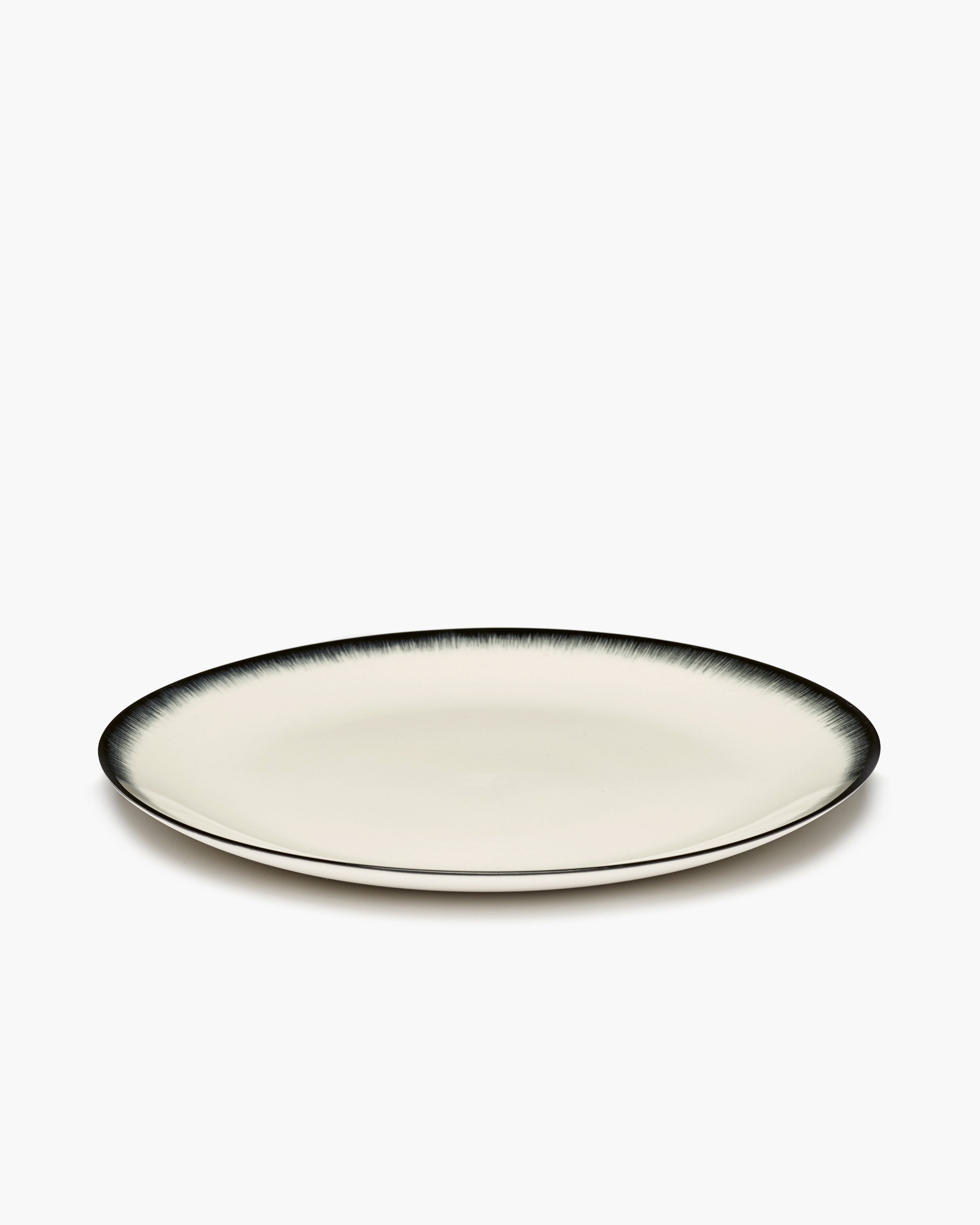 Serax Dé talíř mělký variace 3 porcelán černobílý