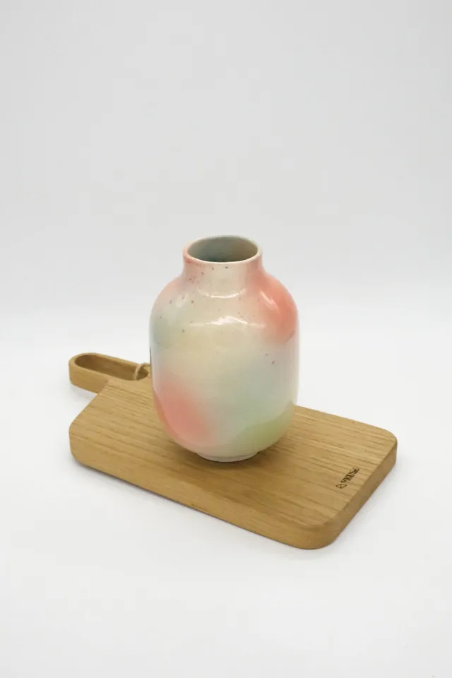 VKUSE Calla Duha II váza M 14 cm barevná