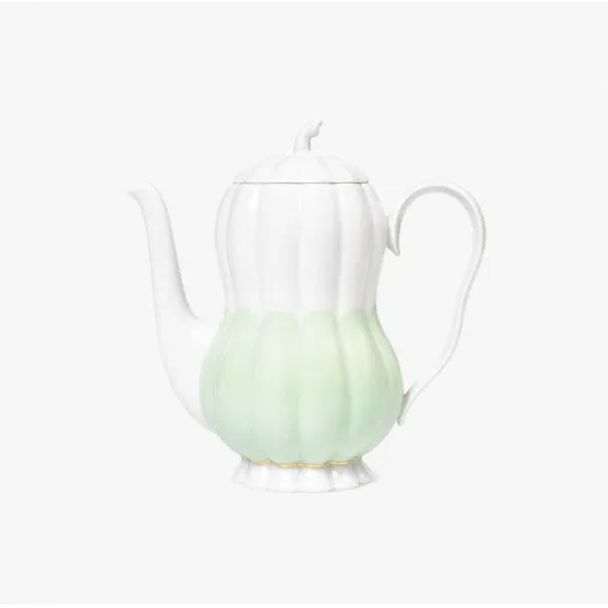 Augarten Melone konvice na kávu Nilus Green porcelánová