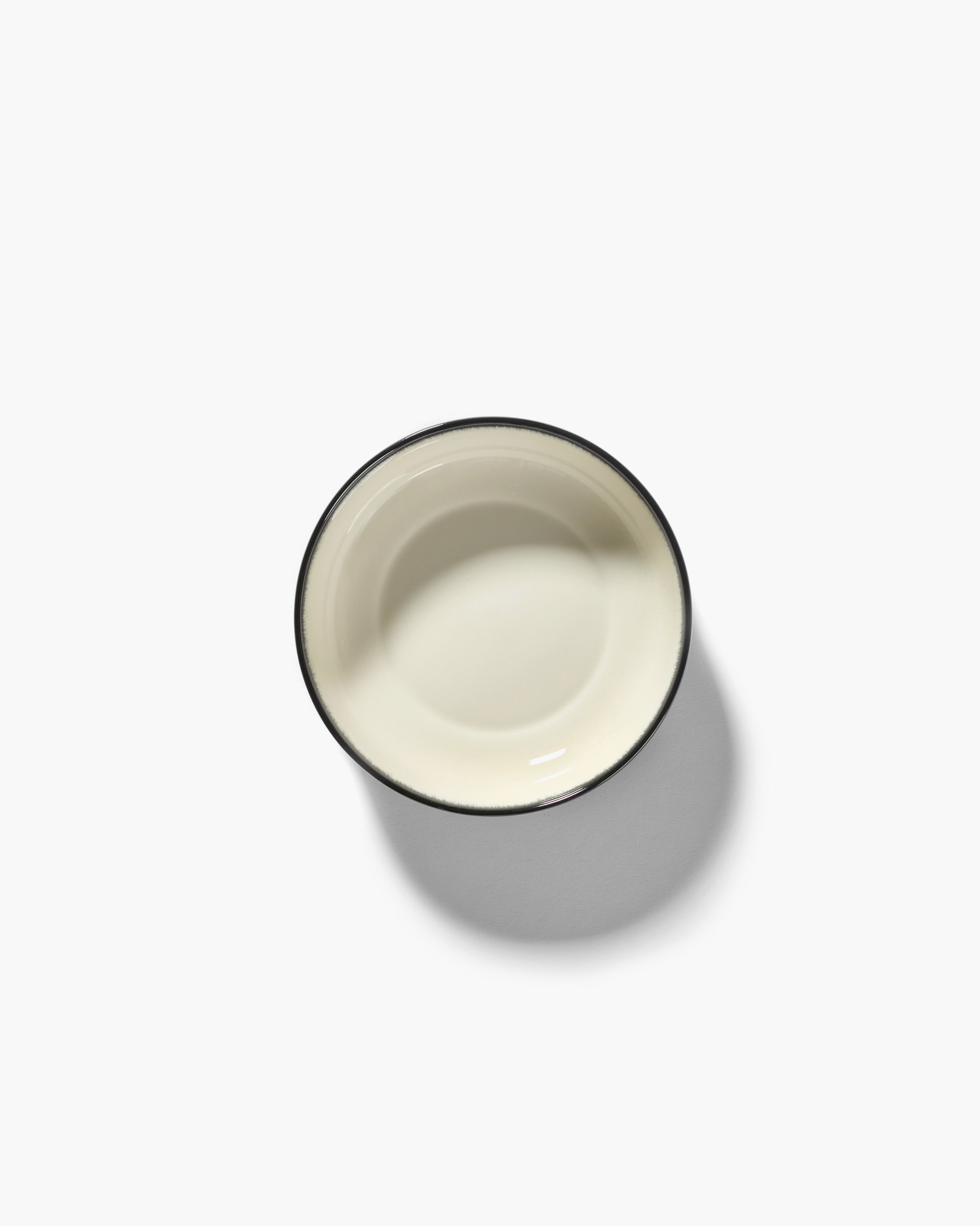 Serax Dé miska S bílo-černá porcelánová