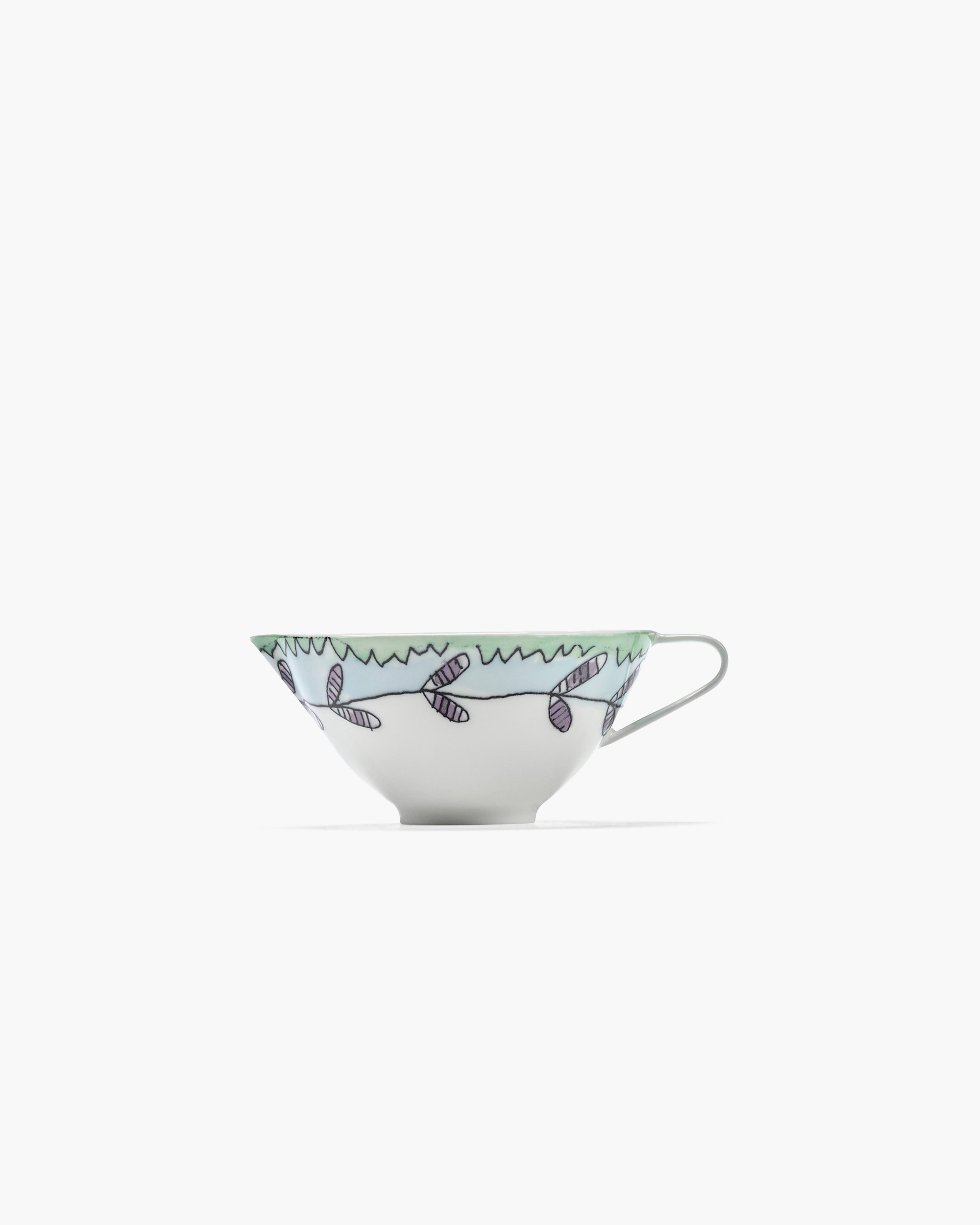Serax Midnight Flowers Blossom džbánek na mléko porcelánový