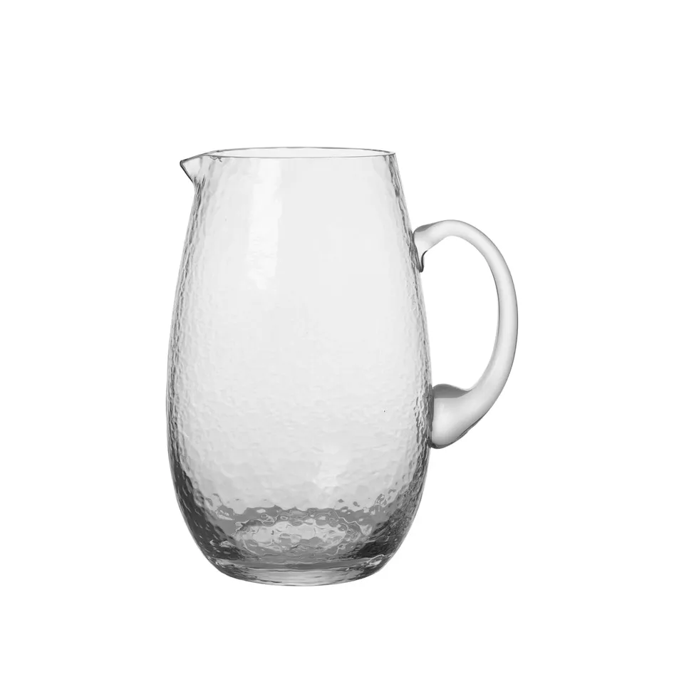 Broste Copenhagen Hammered džbán skleněný