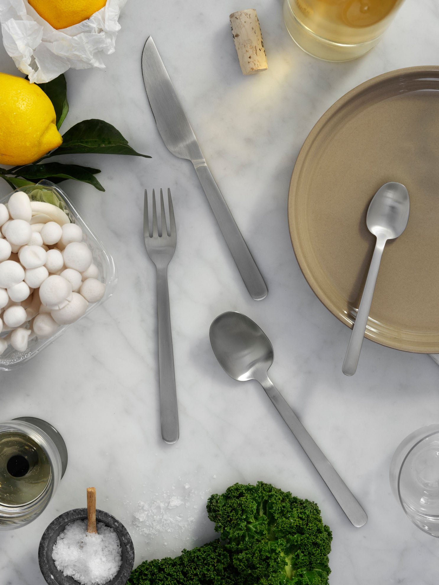 Broste Copenhagen Nordic Bistro příbory sada nerezové