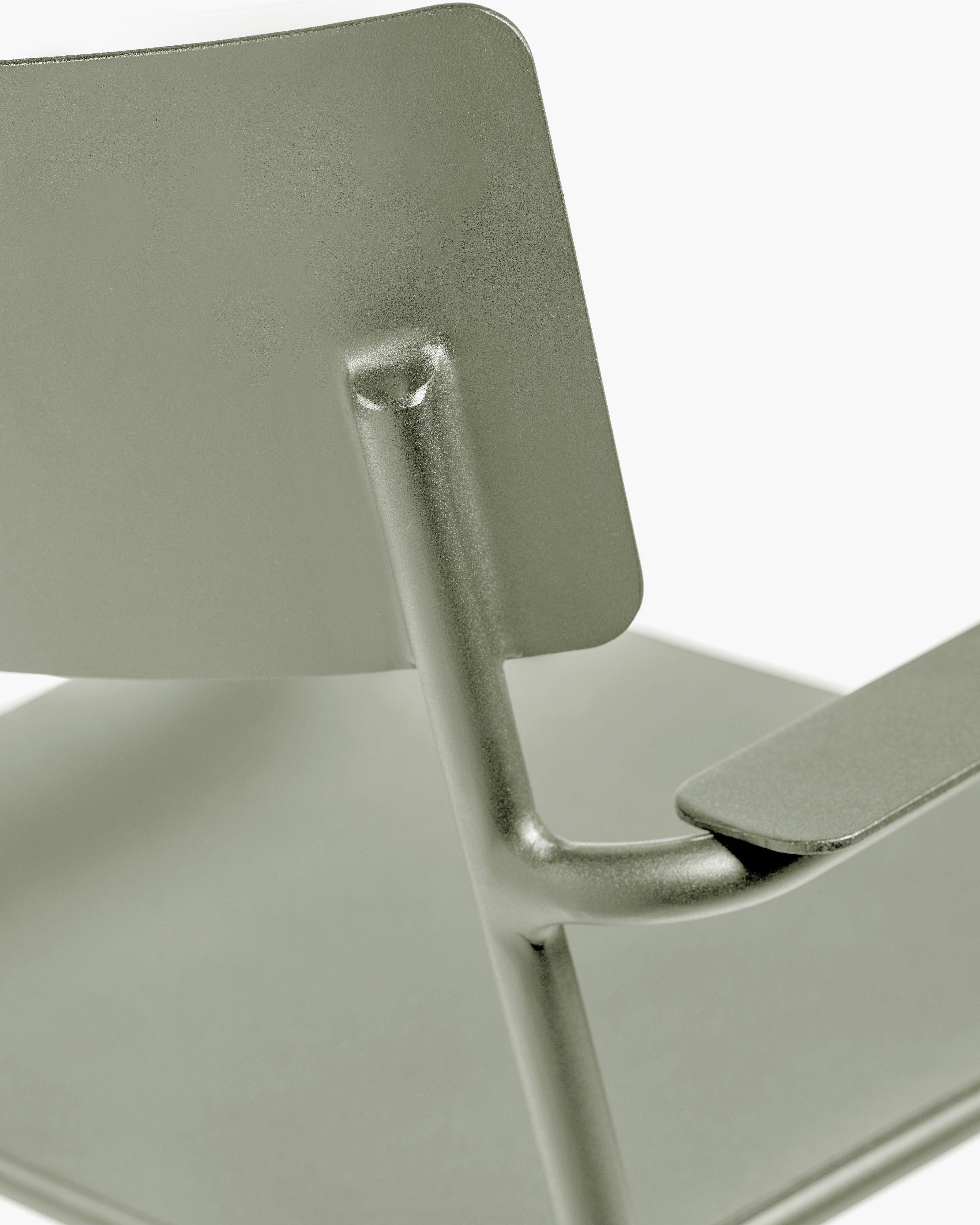 Serax August Armchair L aluminium křeslo eukalyptová