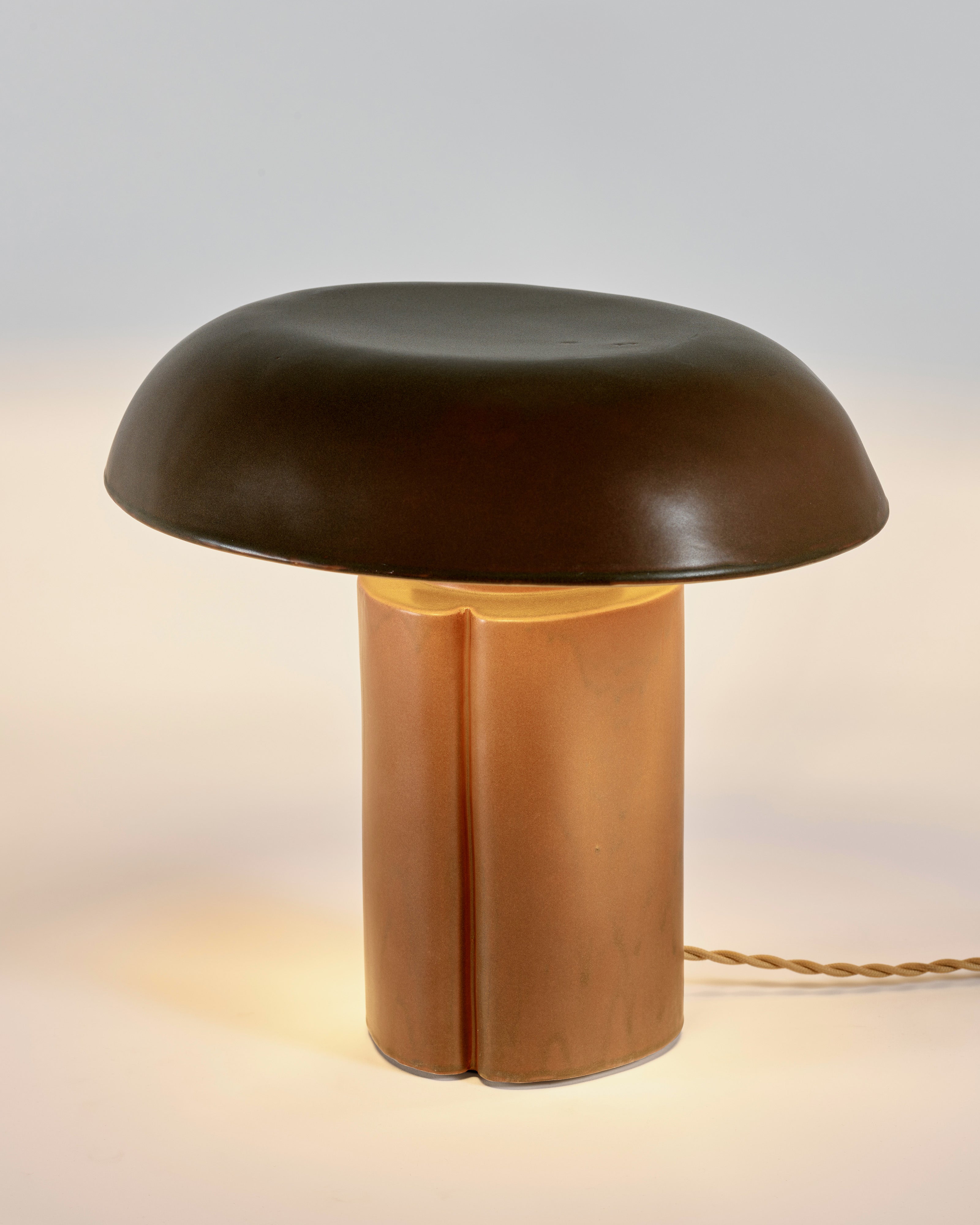 Serax Terres de Rêves Oliver stolní lampa hnědá kamenina