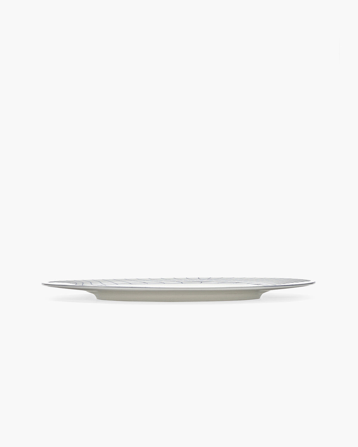 Serax Nido 01 jídelní talíř bílo-modrý porcelán