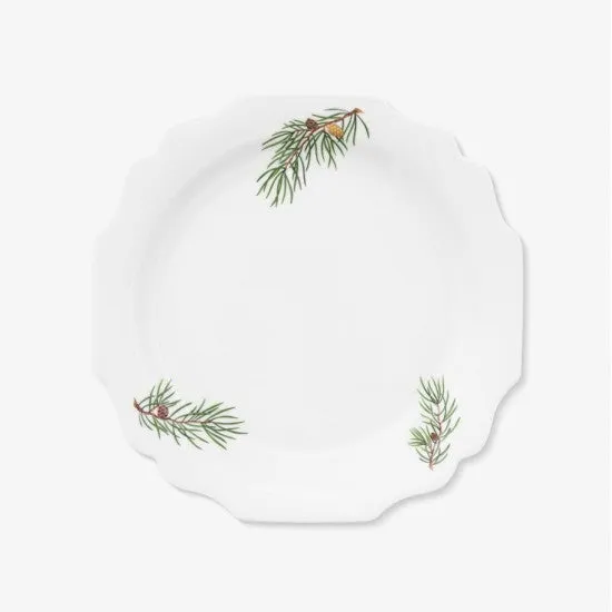 Augarten Belvedere jídelní talíř 25 cm zelený porcelán