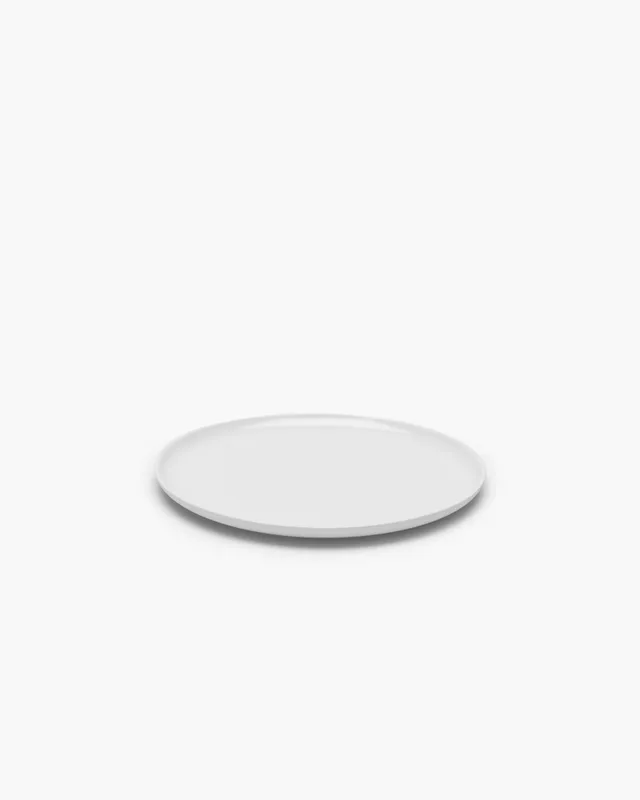 Serax Base předkrmový talíř bílý nízký kostní porcelán